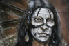 airbrush Portrait Lederjacke indianer 